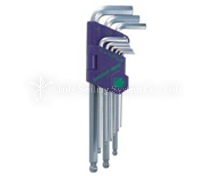 8PCS BALL POINT LONG  Hex Key  Wrench Set